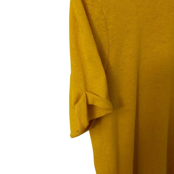 5/$20 J. by J.Crew Mustard Short Sleeve Tee - Picture 4 of 8